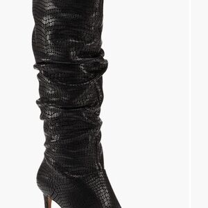 Vince Camuto Black Over the Knee Boots size 7.5 - worn twice